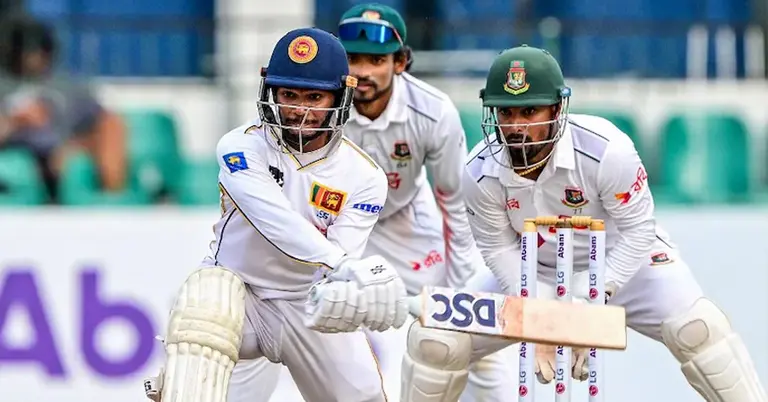 কলম্বোয় দ্বিতীয় টেস্টে বাংলাদেশকে চোখ রাঙাচ্ছে ইনিংস হার